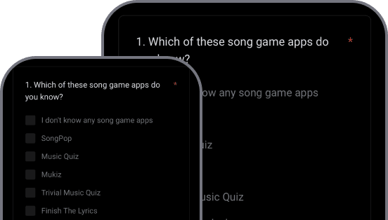 Join surveys